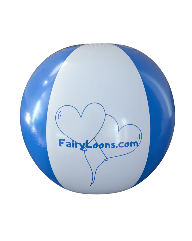 <h4>XL Enjoy-Ball <span style="text-decoration:underline"><strong>Blue & White </strong></span></h4>